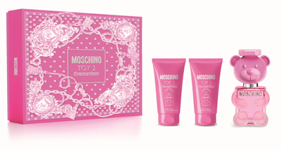 Set Moschino Toy 2 Bubble Gum EDT, 50 ml + losion për trup, 50 ml + xhel dushi, 50 ml