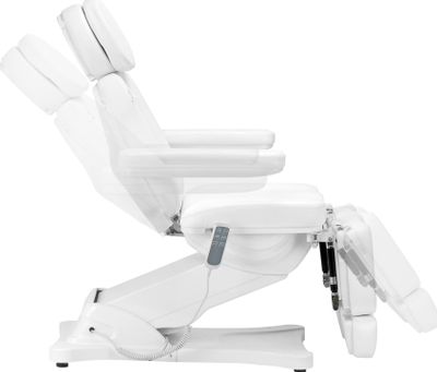 Електрична столица за педикир SILLON CLASSIC, 3 мотори, бела