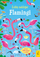 Libër me ngjitësa Usborne I Like To Stick Flamingos, mbi 250 ngjitësa, aktivitete për kalamajt, me shumë ngjyra