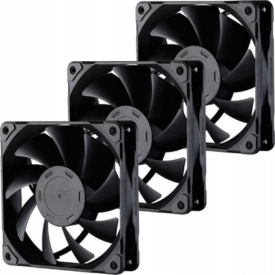 Ventilator kase Phanteks M25 120mm, PWM 2000RPM, set 3 copë, i zi