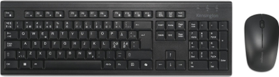 Сет тастатура и глушец Kensington KM270 EQ Desktop, безжичен, црн
