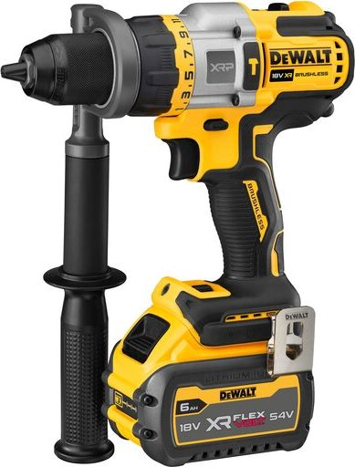 Çekiç-spirale pa kabllo DeWALT DCD999T, 18V, bateri 6Ah XR FLEXVOLT, verdh e zez