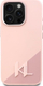 Kapak telefoni Karl Lagerfeld KLHMP16LSCMKMPCP, për iPhone 16 Pro 6.3", hardcase silikoni, rozë me vija