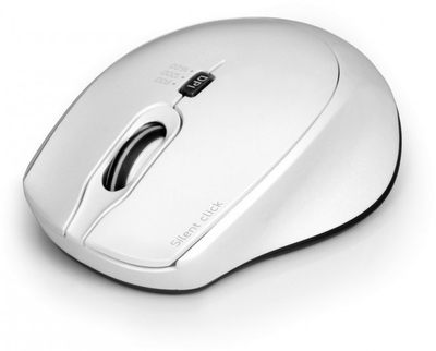 Maus Port Designs Office Pro Silent, wireless, optik, i bardhë