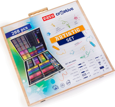 Set kreativ vizatimi Creative Art Set EASY, 288 pjesë, shumëngjyrësh