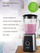 Blender Adler AD 4076, 500 W, i zi / i hirtë