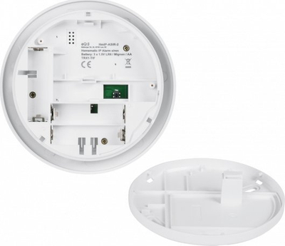 Sirene alarmi HomeMatic IP, wireless, për brenda në shpi, e bardhë