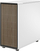 Kasë Fractal Design North XL Clear, e bardhë, Midi Tower