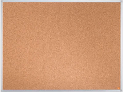 Табла за известувања Nobo Essentials, плута, 1200 x 900mm, сребрена рамка