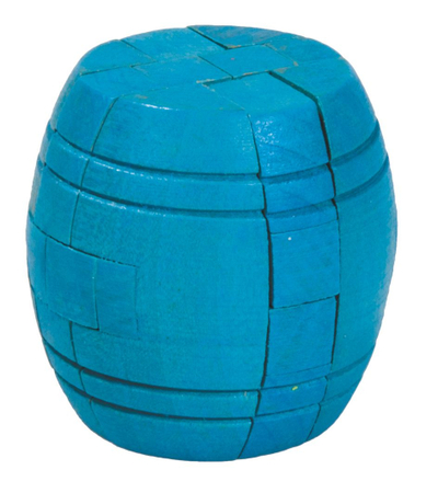 Iq Test Display Multi Colored Wooden 3d Puzzles - Fridolin