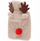 Shishe uji të nxehtë Plus Plush Reindeer, 850ml, pelush dekorativ, bezhë