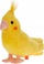 Lodër pelushi Beppe Yellow Cockatiel Parrot Mascot 13856, 20cm, e verdhë