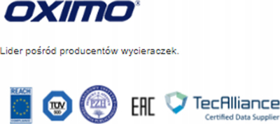 Fshirëse xhami OXIMO MT750, 750mm, përpara, e zezë