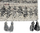 Tapet Beliani ARATASHEN, kilim leshi me pambuk, 80x150 cm, gri