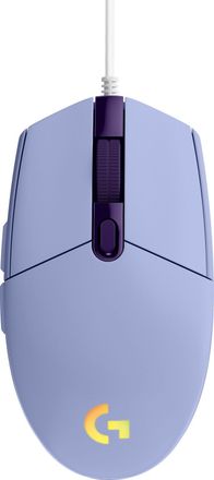 Maus gaming Logitech G203 Lightsync, 8000 DPI, 6 butona, lejla
