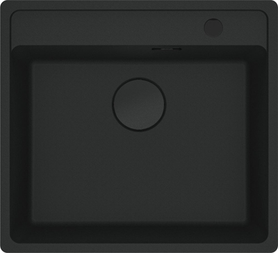 Кујнски мијалник Франке Марис MRG 610-52, гранит, 52cm, црн мат