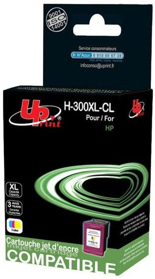 Kartutxh boje Uprint HP 300XL Multipack, kapacitet i madh, shumëngjyrësh