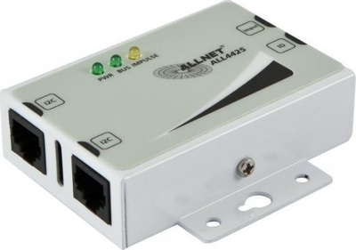Modul kontrolli ALLNET ALL4425, me I2C, për tu vu në mur, i bardhë