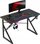Гејминг маса Huzaro Hero 1.7 RGB, 140cm, со RGB осветлување, црна