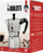 Pajisje për kafe Bialetti Moka Express (990001163), e argjendtë