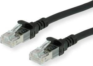 Kabllo rrjeti Roline Cat6, 5m, S/FTP, RJ45 në RJ45, i zi