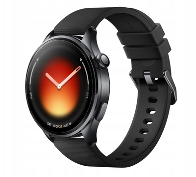 Orë e zgjuar Xiaomi Watch 5, me GPS, ekran me ngjyra, e zezë