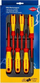 Set kaçavidash Knipex VDE, 6 copa, i izoluar