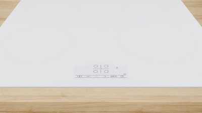 Plano gatimi me induksion Bosch PUE612BB1J, 60 cm, 4 zona, e bardhë