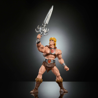Figura Mattel He-Man Masters of The Universe, 14 cm, me Shpatën e Fuqisë, JHJ91