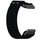 Rrip për orë smart 4wrist Velcro strap for Garmin 22 mm, i zi