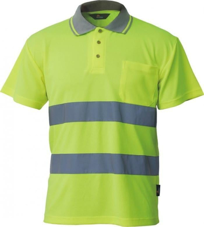 Bluzë pune polo Trizeratop Vwp1b, dukshmëri e lartë, madhësia XL, e verdhë