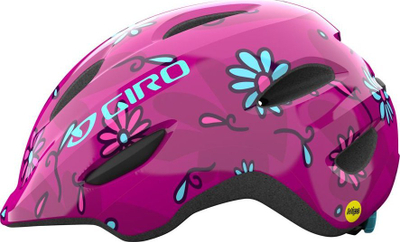 Helmetë biçiklete Giro Scamp Youth Junior, S 49–53 cm, me vrima ajrimi, ngjyrë teal mat
