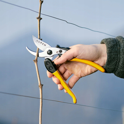 Gërshërë krasitëse Felco FELA1150 Alpen Gelbhorn, diametër prerjeje 20 mm, dorezë alumini, e kuqe