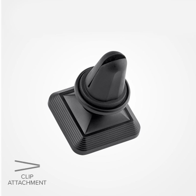 Mbajtëse magnetike telefoni SBS TESUPMAGLCLIP, për grilën e ajrit të makinës, universale, e zezë