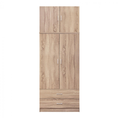 Dollap  2-dyersh + loft + 2 sirtarë, Sonama, 80×42×241