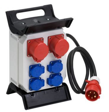 Ndërprerës elektrik i vogël, 1,5m, 5x2,5 mm, 2x16A, 4x230V, H07RN-F 031830
