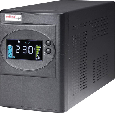 UPS Roline LineSecure III 2000 Tower, me ekran LCD, 230V, i zi