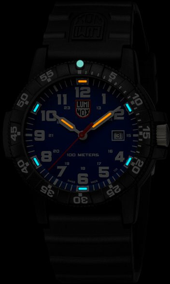 Orë dore Luminox Sea Turtle Giant XS.0321.BO.L