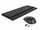 Set tastierë edhe maus DeLOCK 12674, wireless RF 2.4 GHz, layout QWERTZ gjerman, i zi