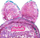 Ранец Girabrilla Bunny, за деца 5+, со светки, виолетов