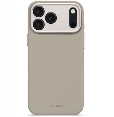 Mbulesë silikoni Decoded për Apple iPhone 17 Pro Max, MagSafe, Soft Taupe kafe