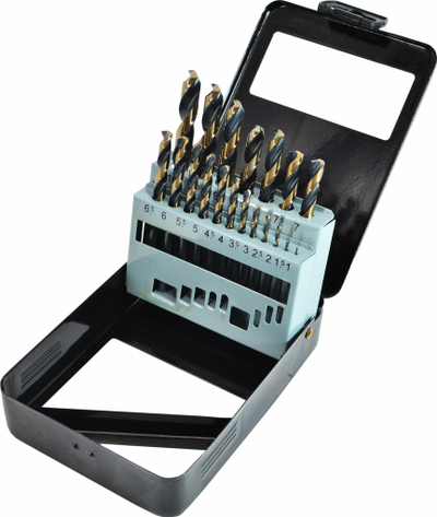 Set spiralash metali HSS M2 Premium Black Line, 19 copa, 1.0-10.0mm, i zi