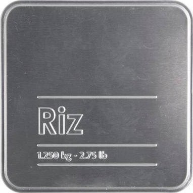 Enë për oriz 5five, metal, 1.25 kg, e zezë