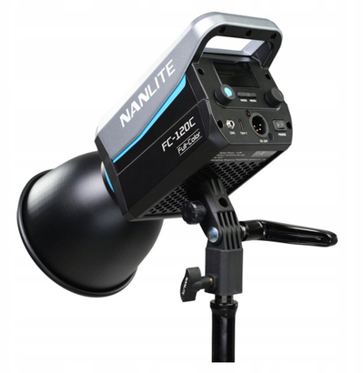 Lampë studio Nanlite FC-120C, LED Full Color, RGBW, e zezë