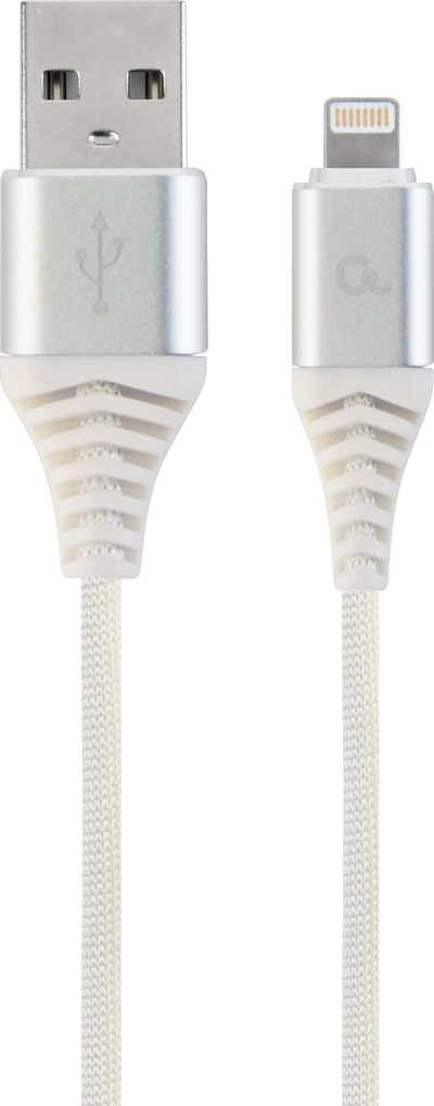 Kabllo Gembird USB-A - Lightning, 2m, e bardhë