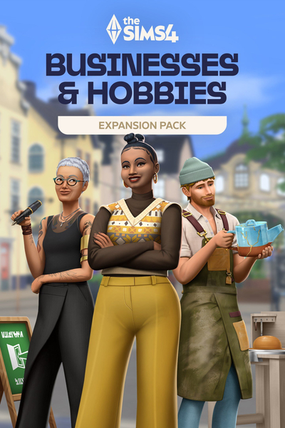 Lojë PC The Sims 4 Businesses and Hobbies, Expansion Pack, DLC digjitale, shumëngjyrëshe