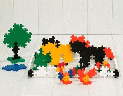 Set ndërtimi Plus Plus Big Basic Dinosaur, 50 copa, shumëngjyrësh