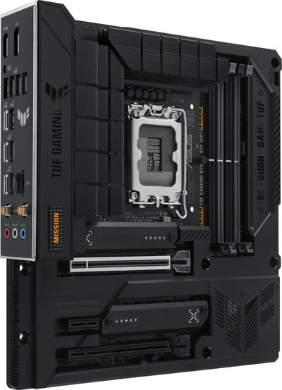 Pllakë amë Asus TUF GAMING B760M-BTF WIFI, e zezë
