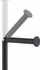 Mbajtës letre higjienike Douceur D'intérieur Filano, metal, 55.5 cm, i zi