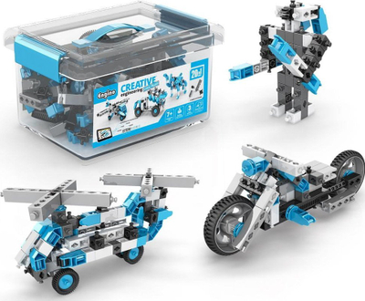 Lodër me konstruksione Engino Maker Master 20-në-1, STEM, 7+, shumëngjyrëshe